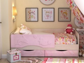Кровать детская Алиса КР 812 розовая 1600 в Магнитогорске - magnitogorsk.magazinmebel.ru | фото