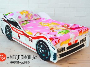Кровать детская машина Медпомощь в Магнитогорске - magnitogorsk.magazinmebel.ru | фото