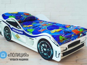 Кровать детская машина Полиции в Магнитогорске - magnitogorsk.magazinmebel.ru | фото