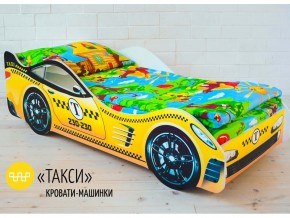 Кровать детская машина Такси в Магнитогорске - magnitogorsk.magazinmebel.ru | фото