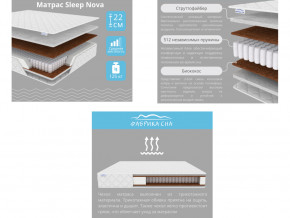 Матрас Sleep Nova шириной 1400 мм в Магнитогорске - magnitogorsk.magazinmebel.ru | фото - изображение 2