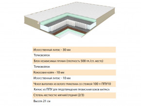 Матрас Тиссая 120х200 в Магнитогорске - magnitogorsk.magazinmebel.ru | фото - изображение 2