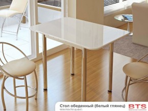 Стол обеденный белый глянец в Магнитогорске - magnitogorsk.magazinmebel.ru | фото
